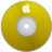 Apple Yellow Icon 48x48 png